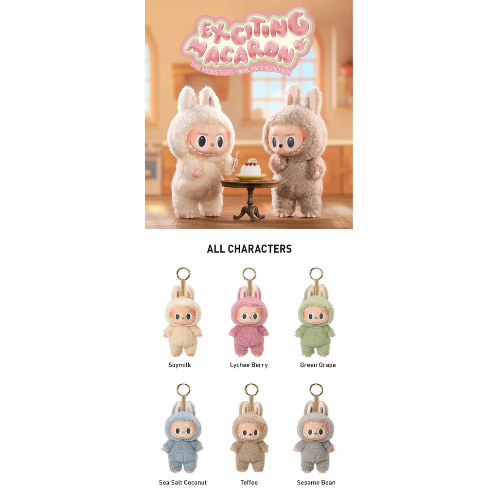 LABUBU THE MONSTERS - Exciting Macaron Vinyl Face Blind Box